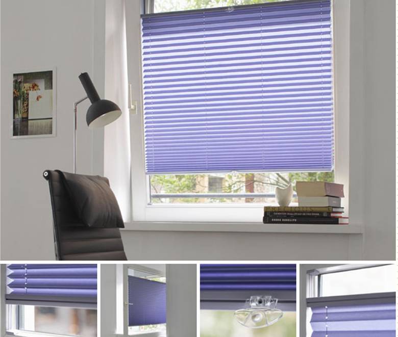 Cortinas plisadas