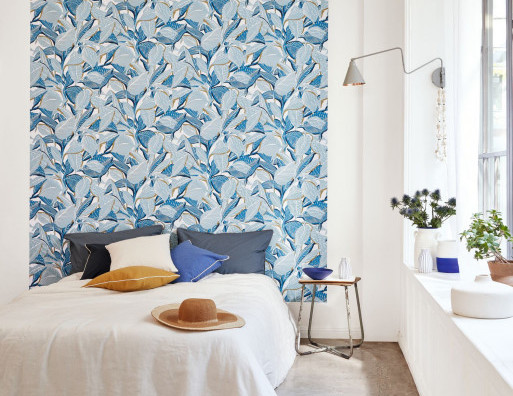 papel pintado habitación matrimonio