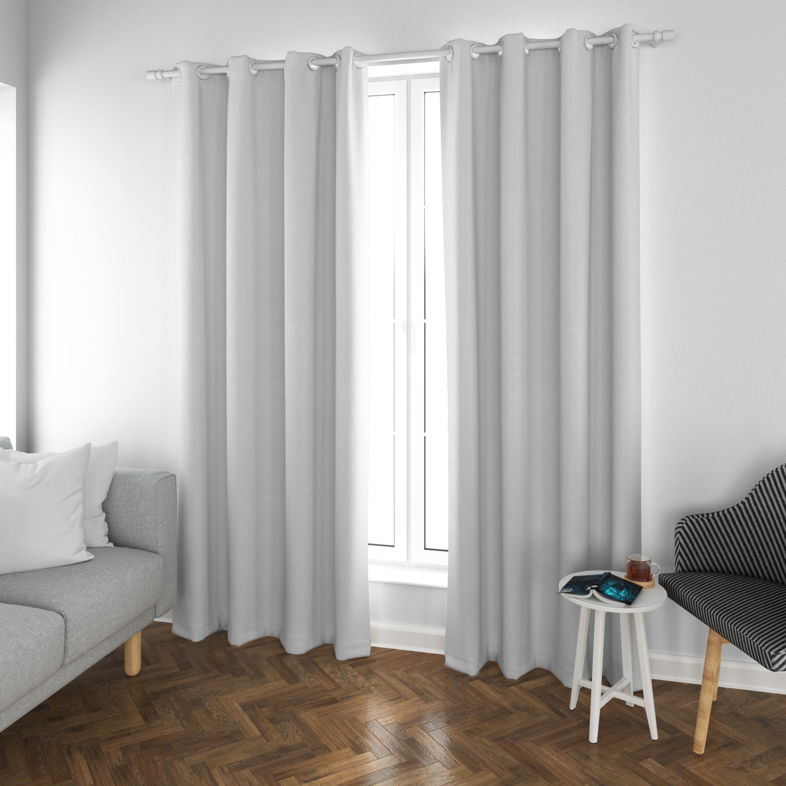 cortinas con barra