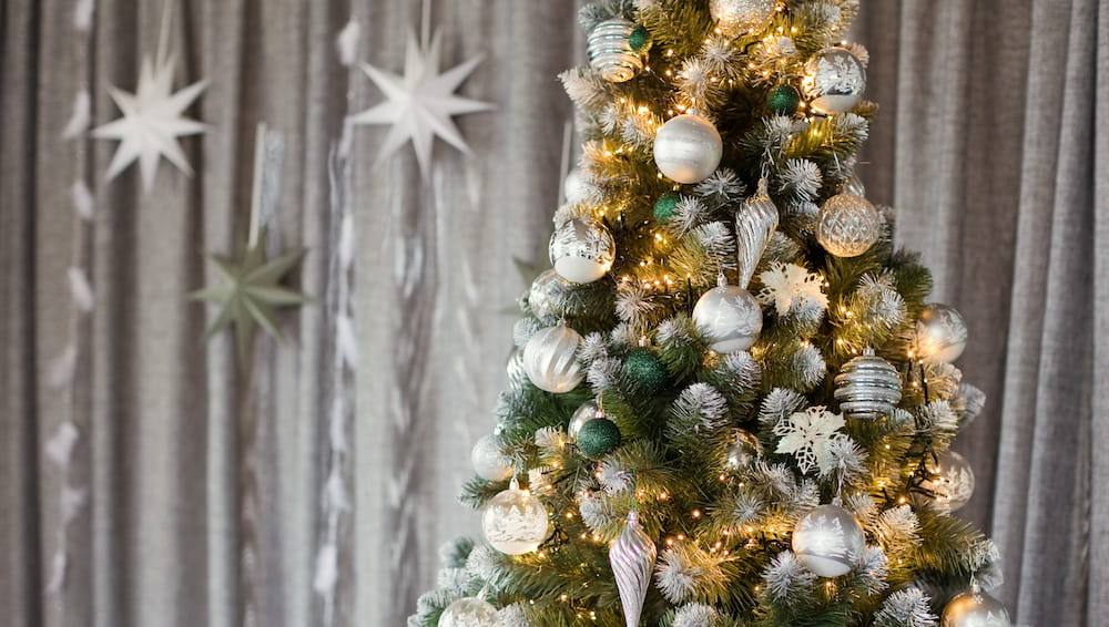 cortinas navideñas