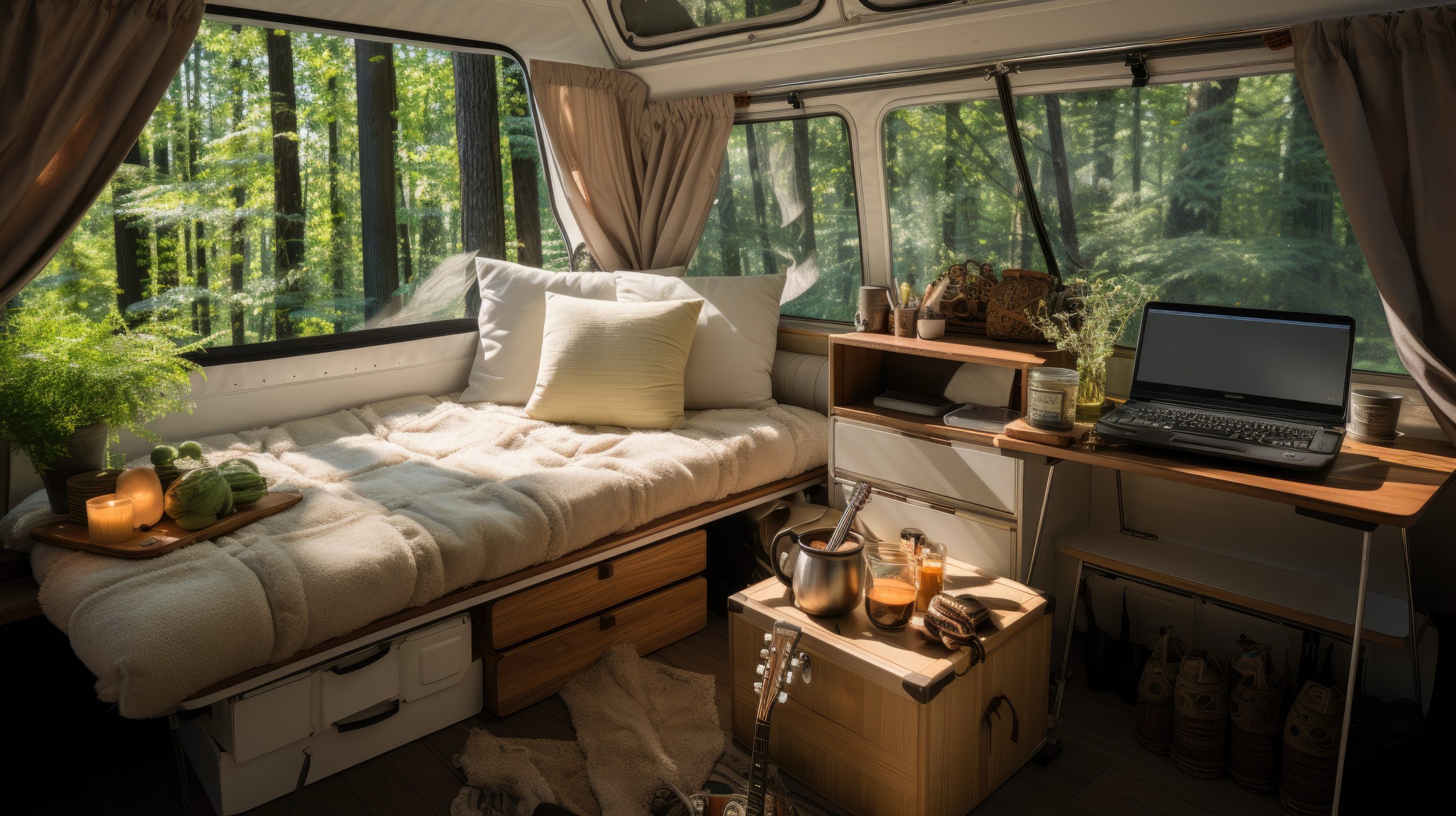 interiores de caravanas